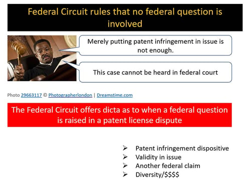 Is your patent license a ticket into federal court-4
