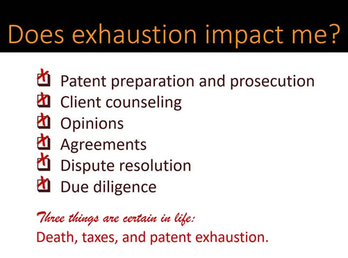 Introduction to the Patent Exhaustion Doctrine-2