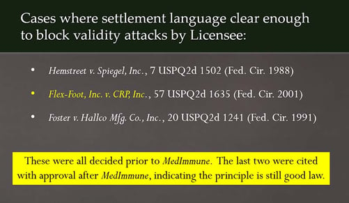 Settlement Agreements and blocking clauses-6